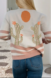 Cactus Sweater Cardigan