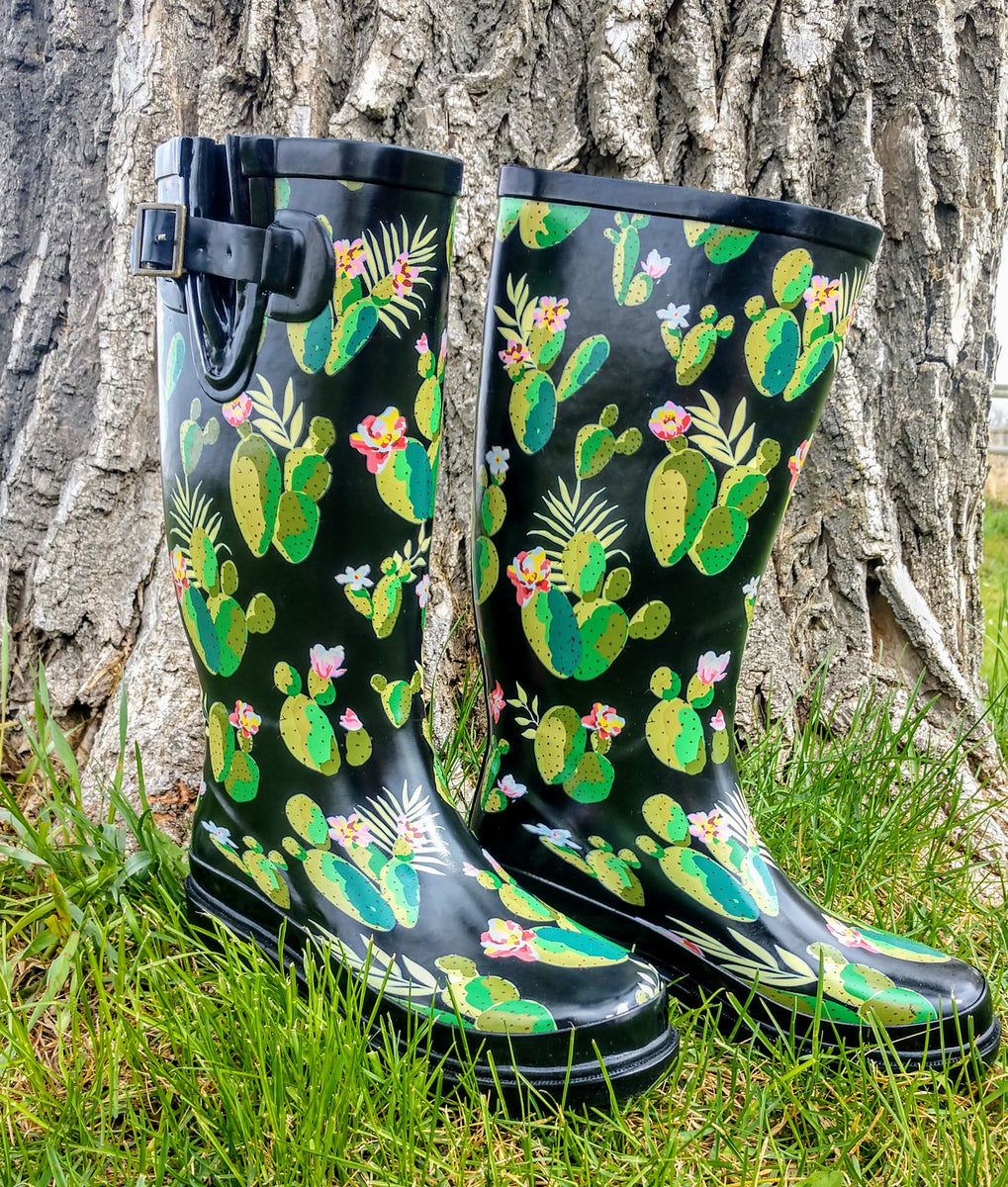 Cactus rain outlet boots