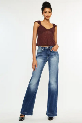 High Rise Holly Flare Jean