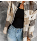 Colorblock Plaid L/S Jacket