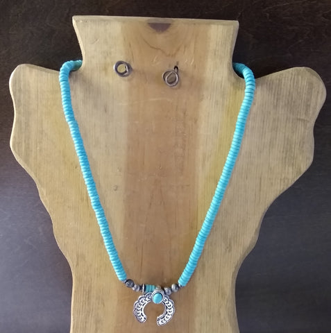 18" Turquoise Necklace